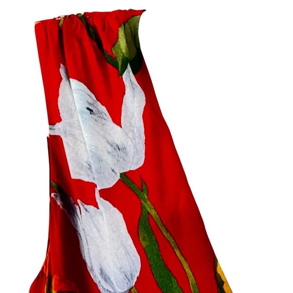 Alice + Olivia Tasia Silk Wrap Dress Midi Length Real Real Authentication Size 0 - Picture 5 of 14